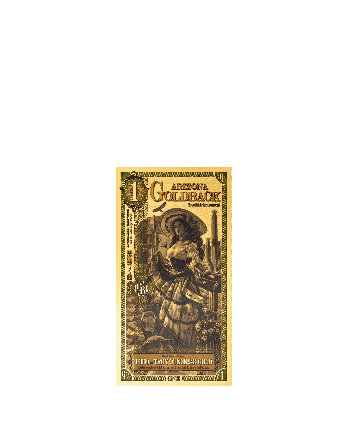 Arizona 1 Goldback