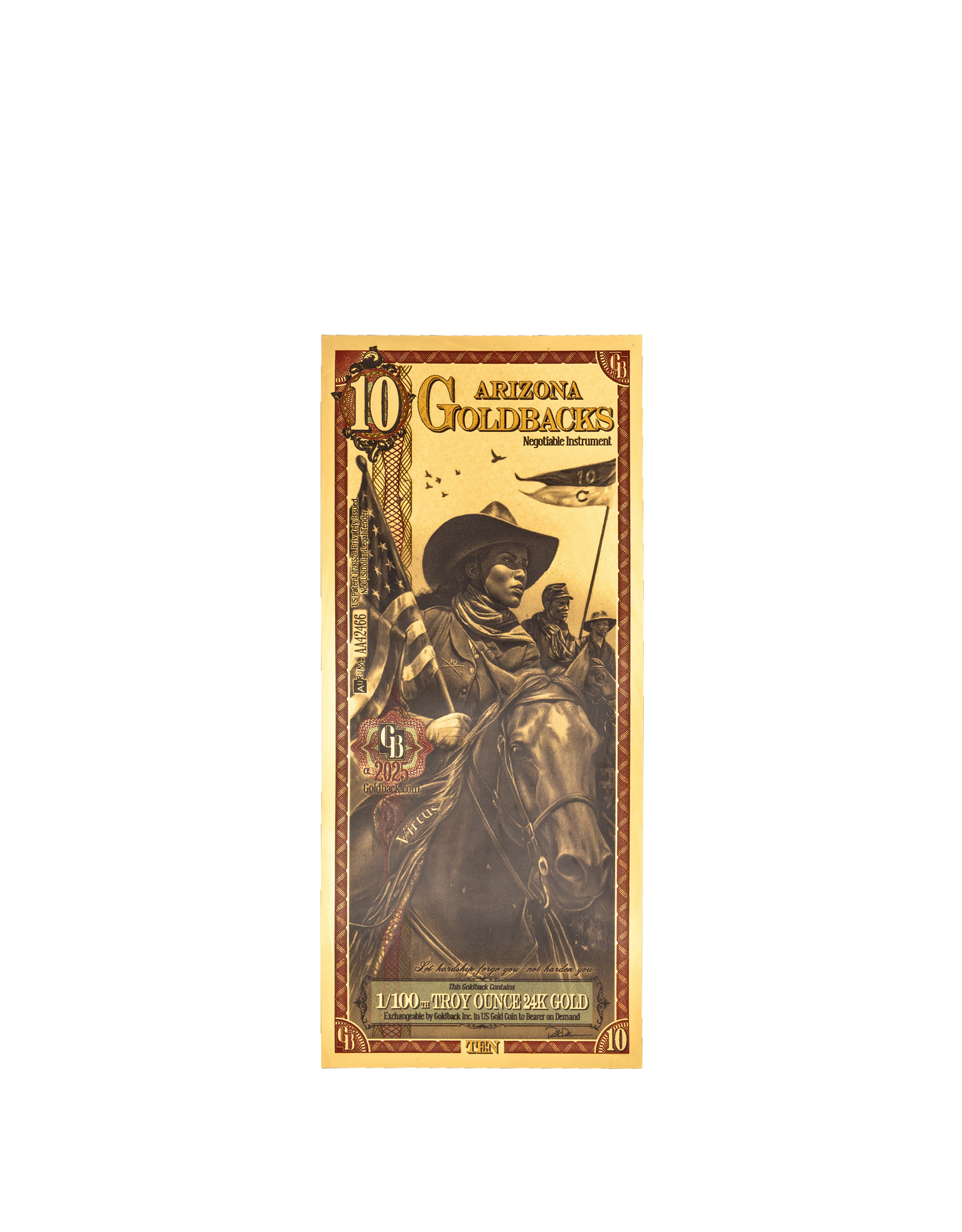 Arizona 10 Goldback