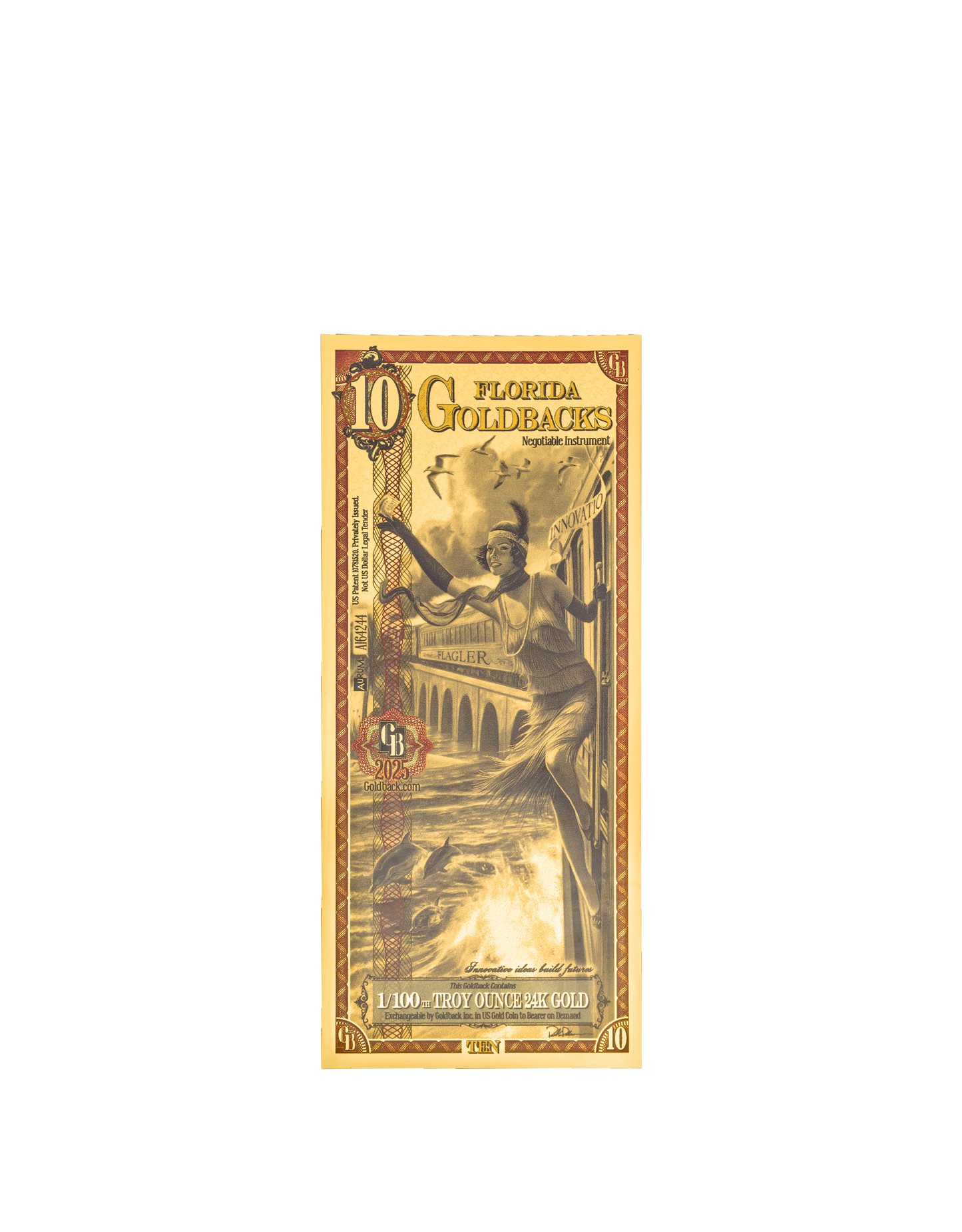 Florida 10 Goldback