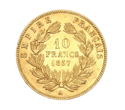France 10 Francs 1857