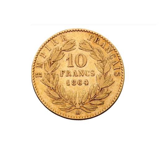 10 Francs 1864