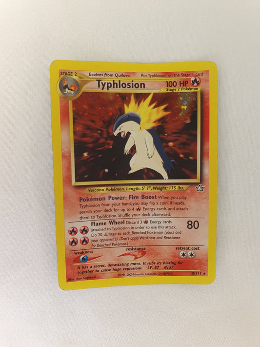 Typhlosion Pokemon Card