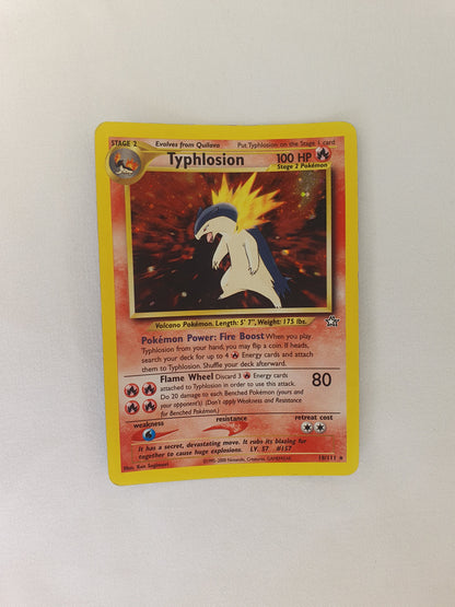 Typhlosion Pokemon Card