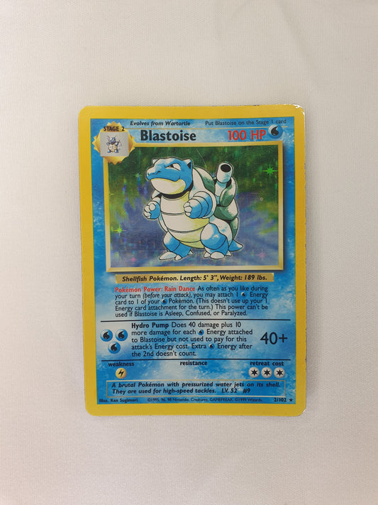Blastoise Pokemon Card