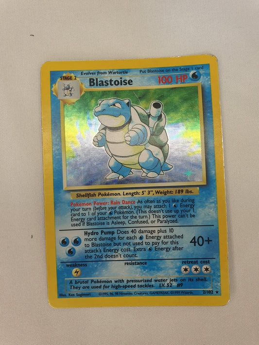 Blastoise Pokemon Card