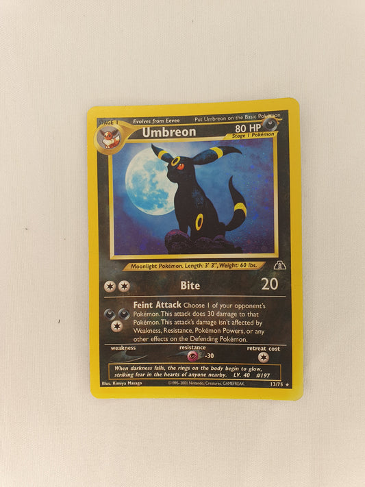 Umbreon Pokemon Card