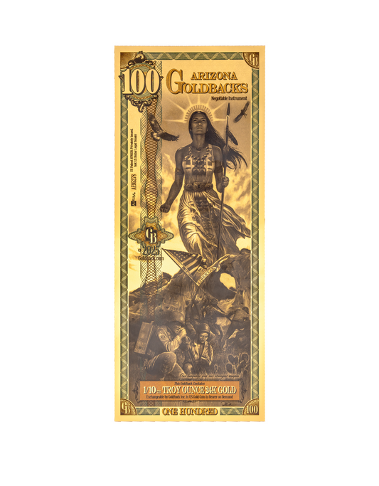 Arizona 100 Goldback