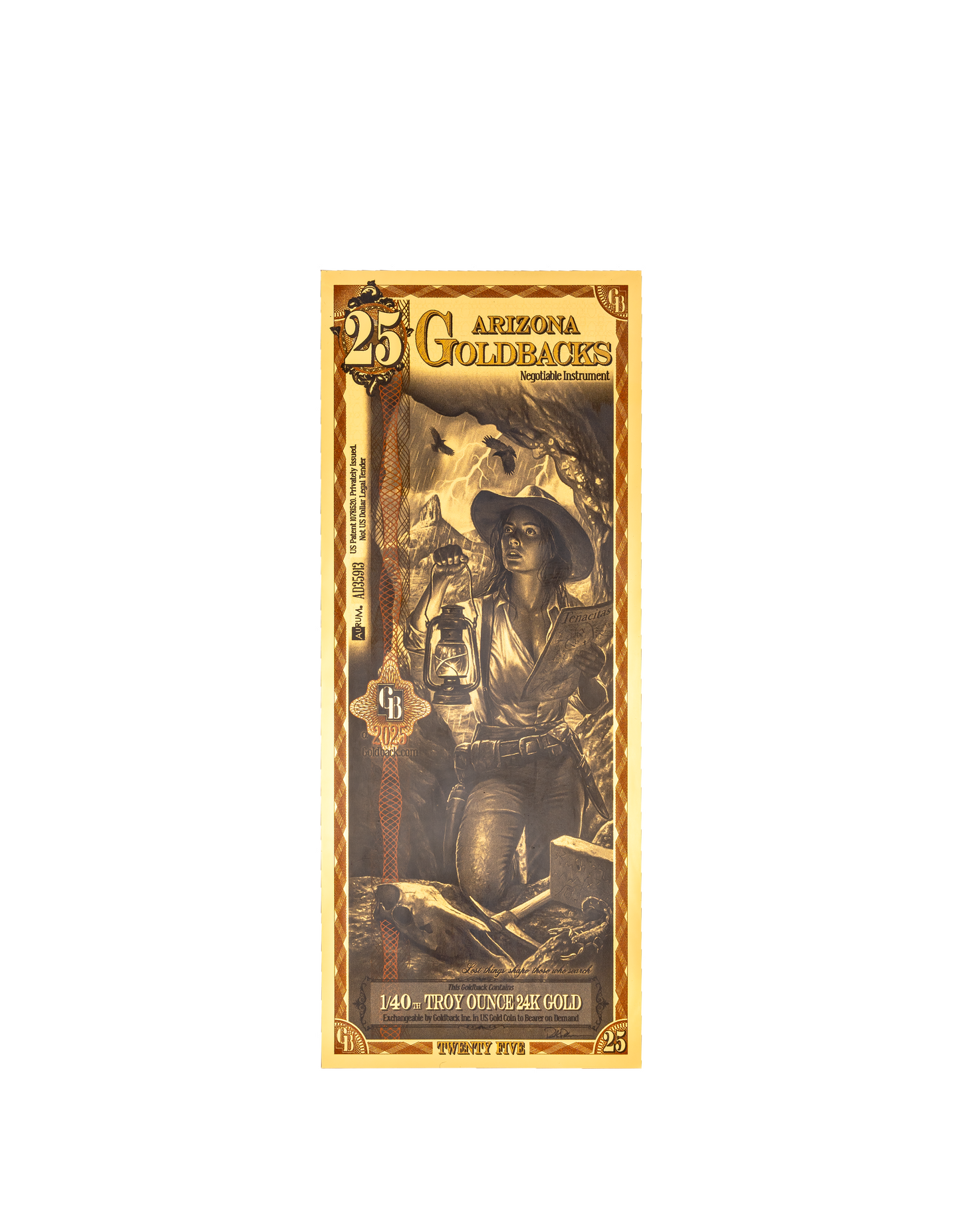 Arizona 25 Goldback