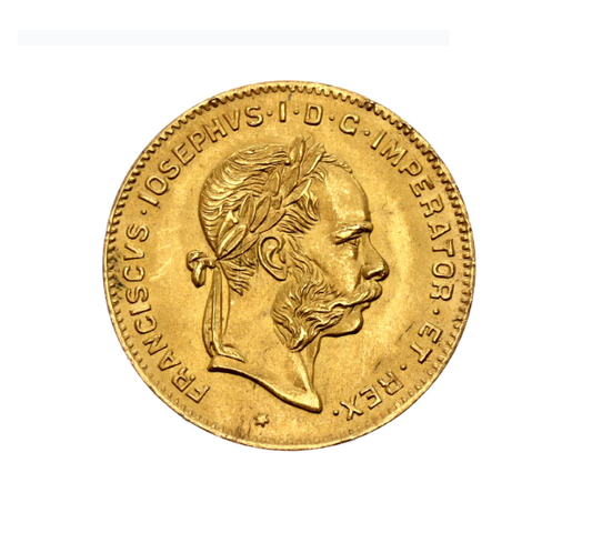 Austria 4 Florin/10 Franc 1892 Restrike