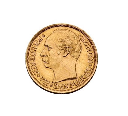 Denmark 10 Kroner 1908