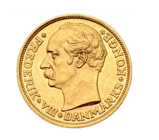 Denmark 10 Kroner 1909