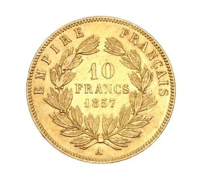 France 10 Francs 1857