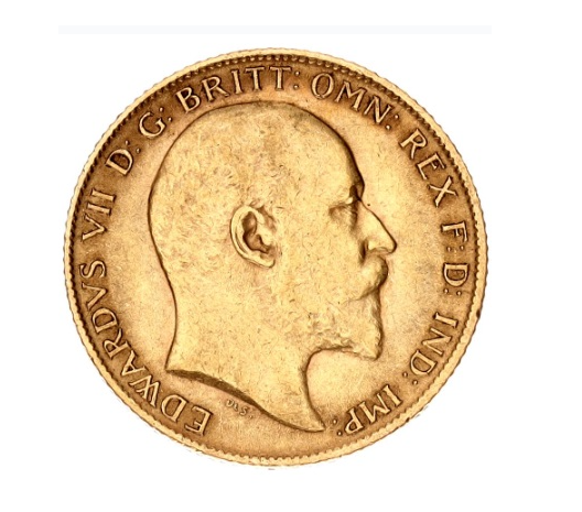 British 1/2 Sovereign 1905