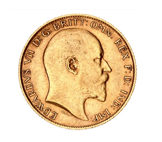 British 1/2 Sovereign 1907