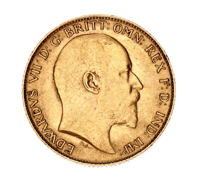 British 1/2 Sovereign 1909