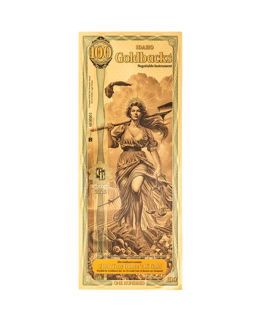 Idaho 100 Goldback