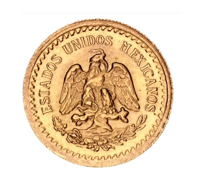 Mexico 2-1/2 Pesos 1945